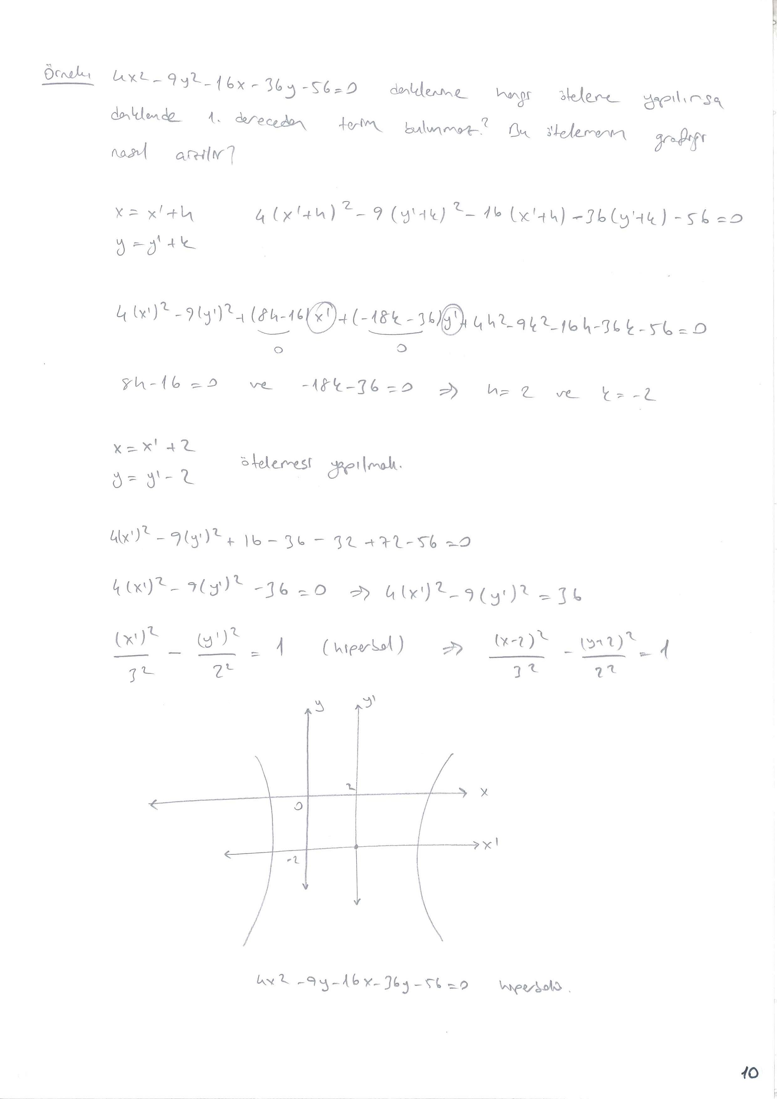 Analitik Geometri 2 - 010
