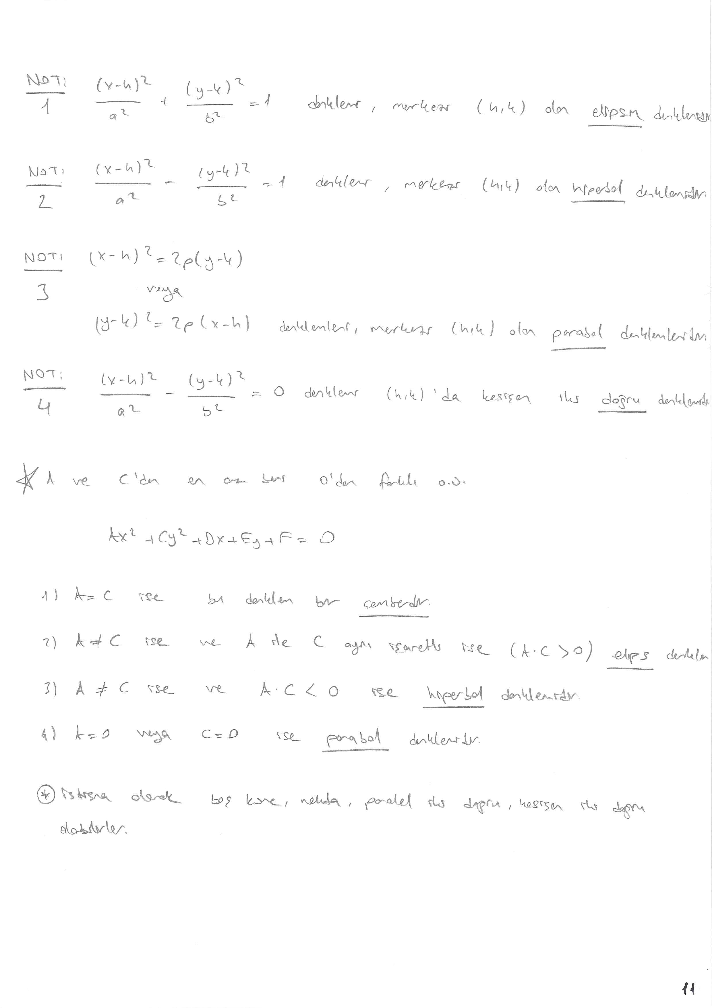 Analitik Geometri 2 - 011