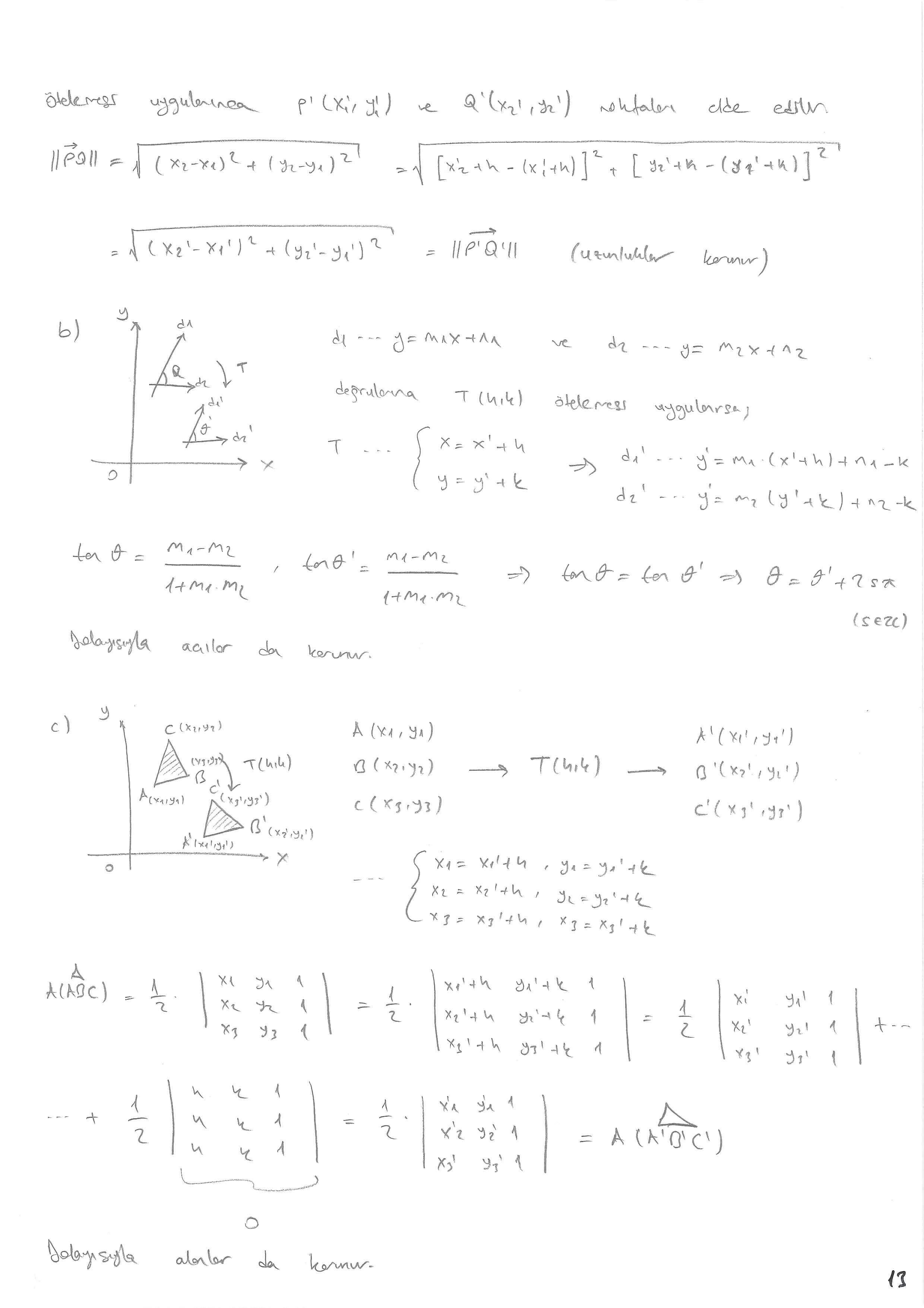Analitik Geometri 2 - 013