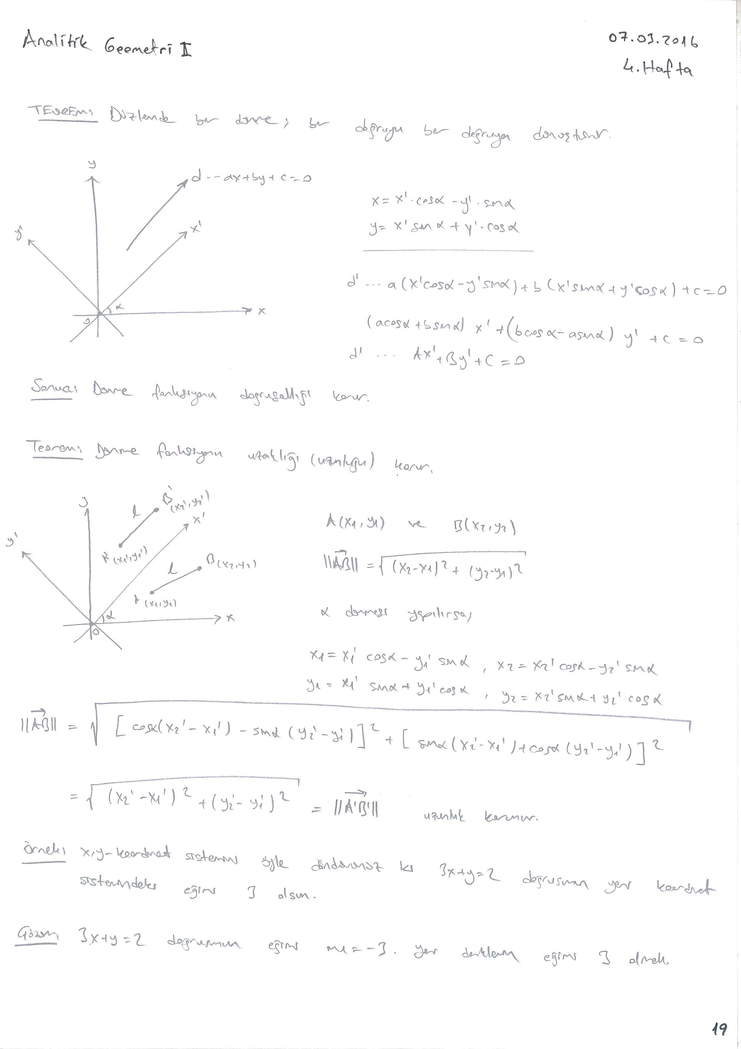 Analitik Geometri 2 - 019