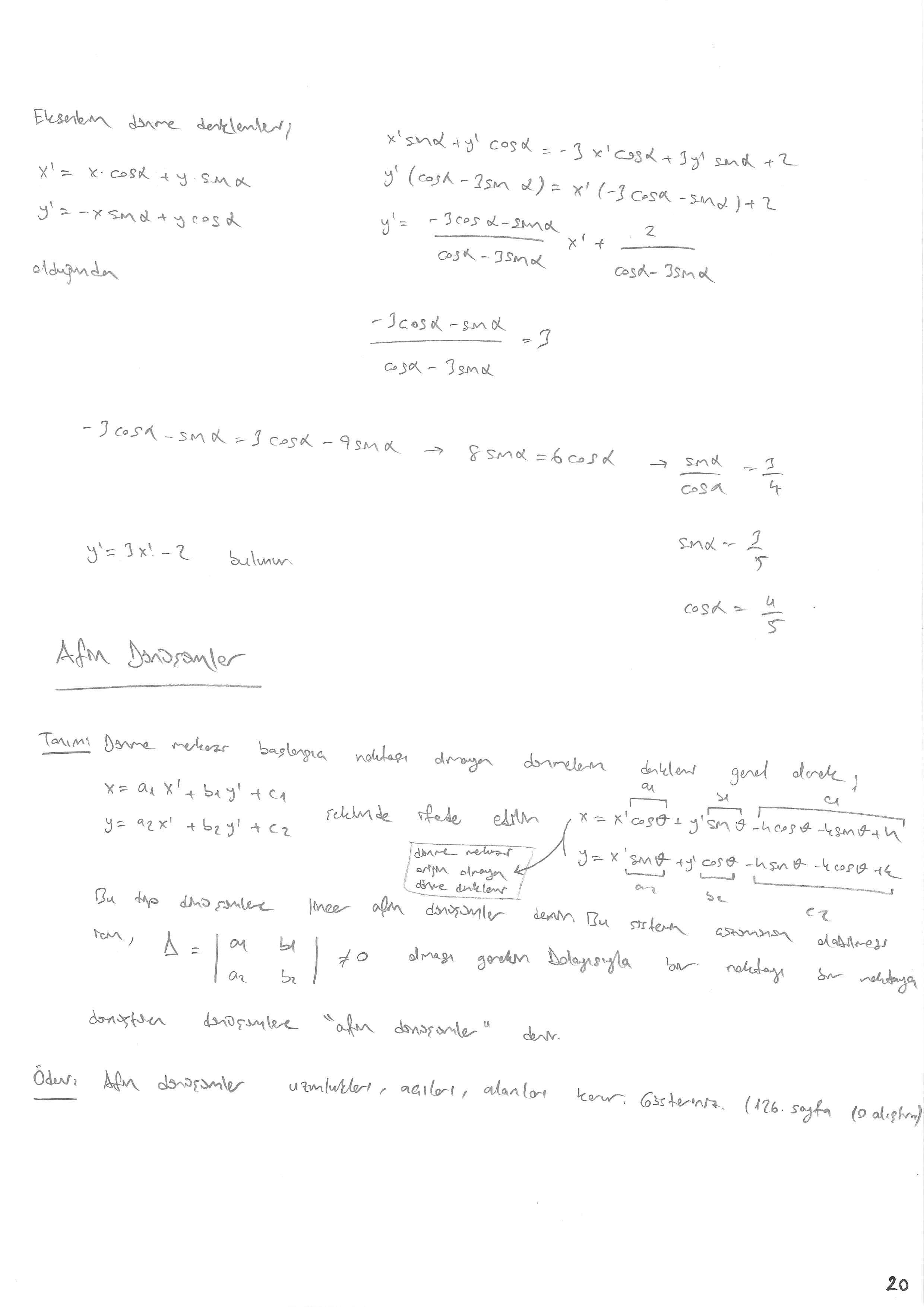 Analitik Geometri 2 - 020