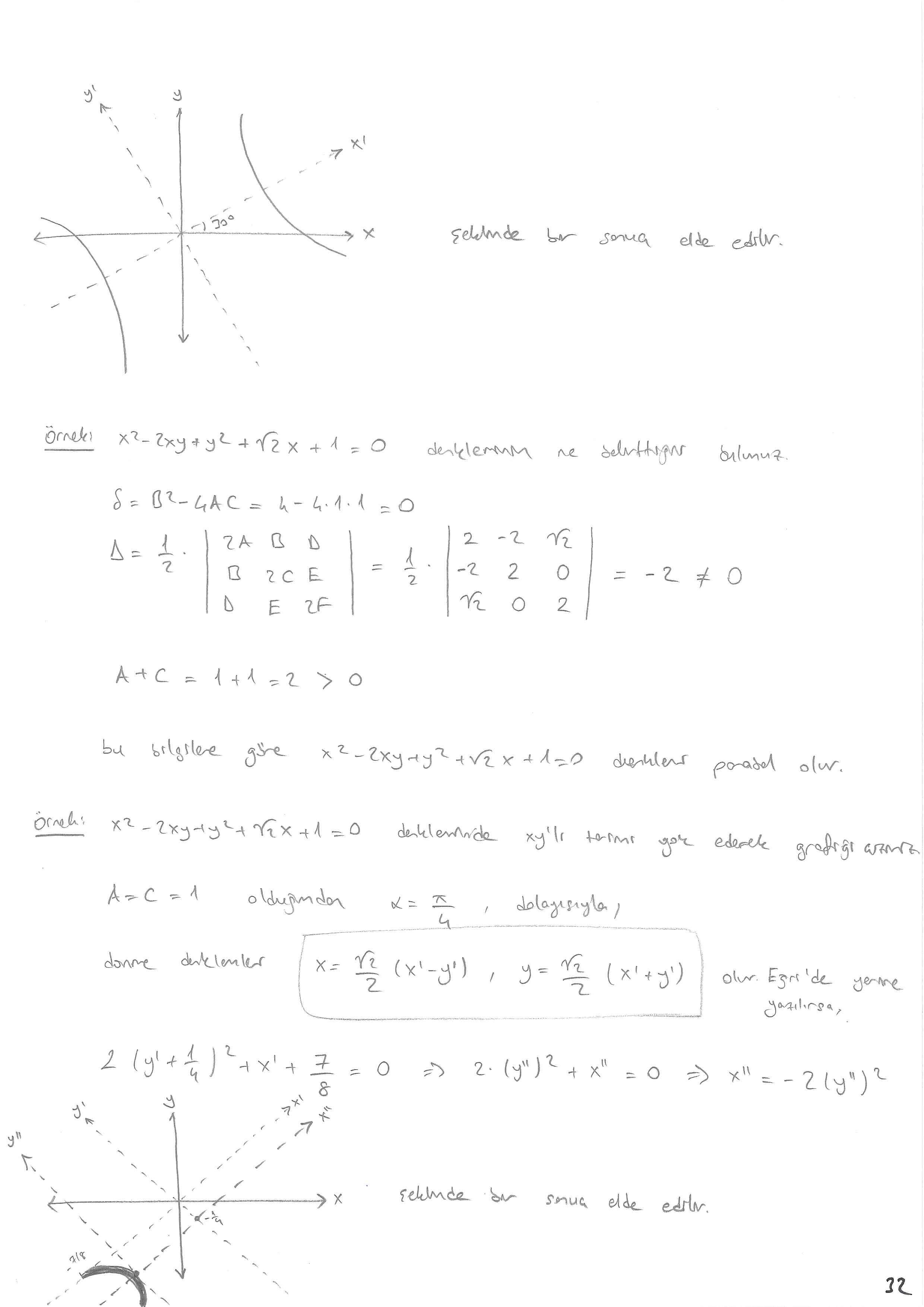 Analitik Geometri 2 - 032