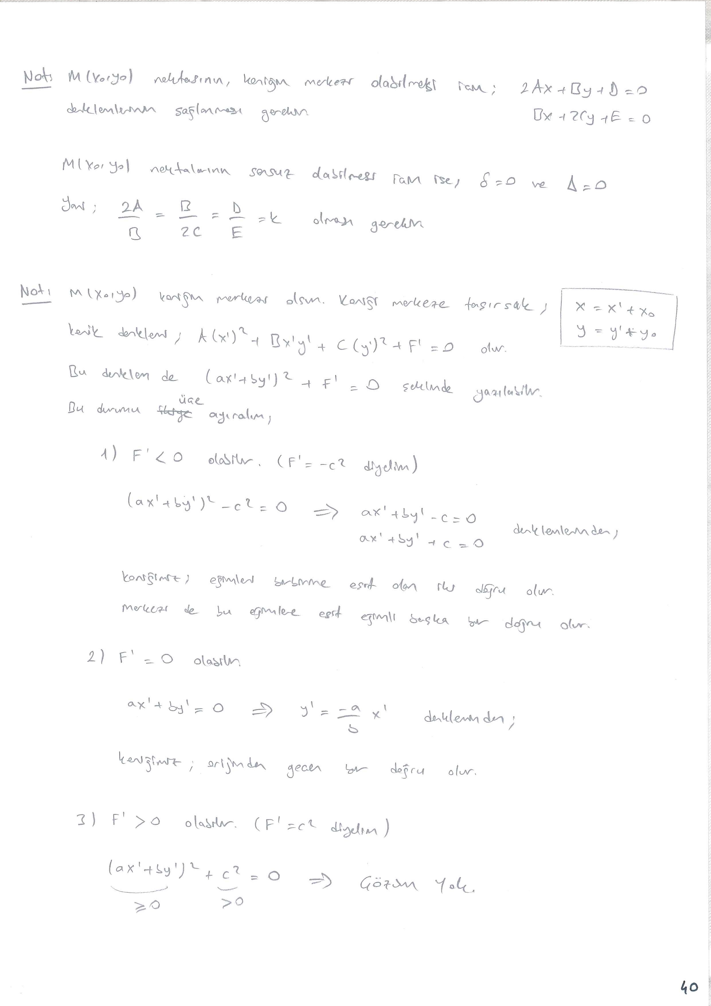 Analitik Geometri 2 - 040
