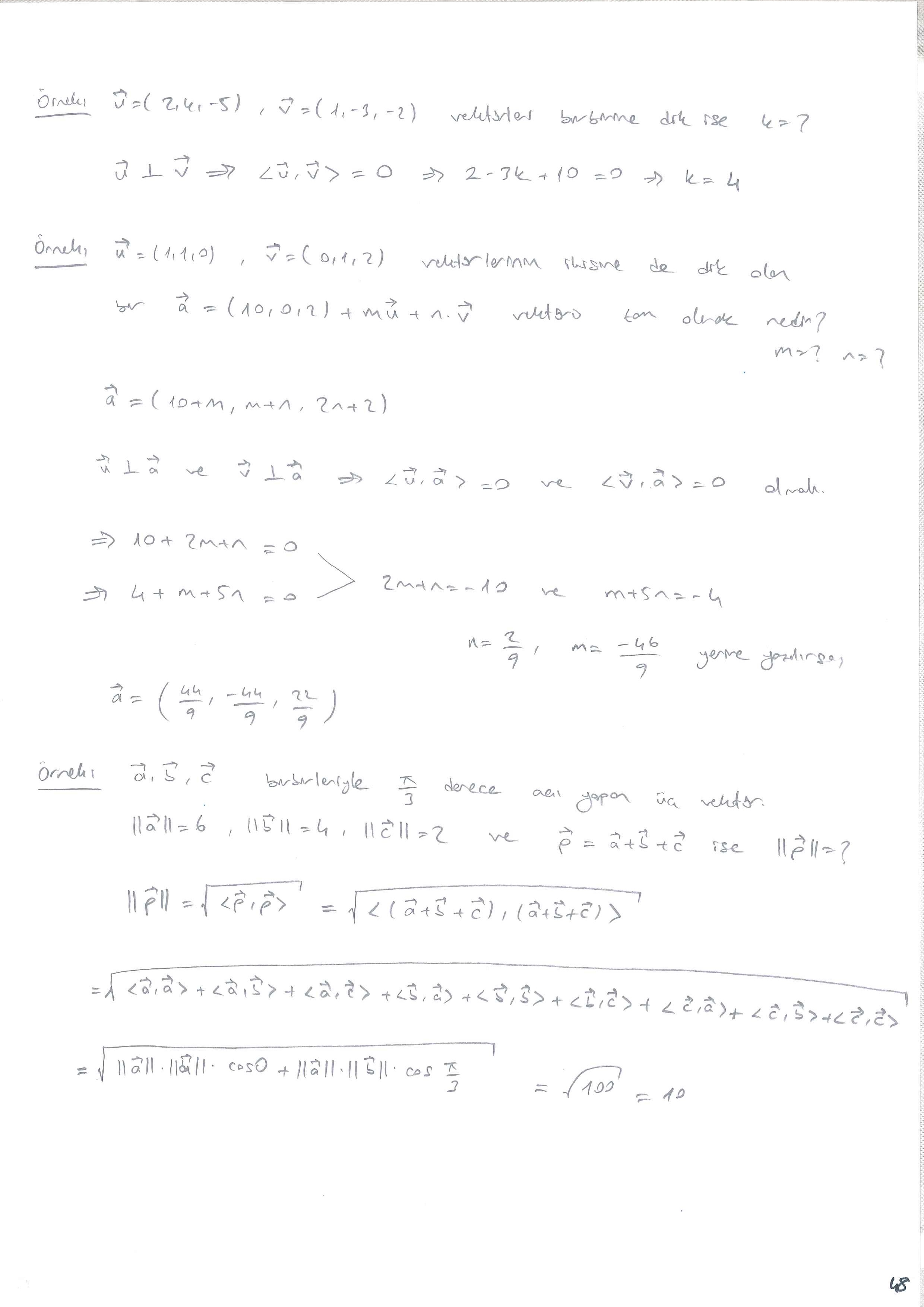 Analitik Geometri 2 - 048