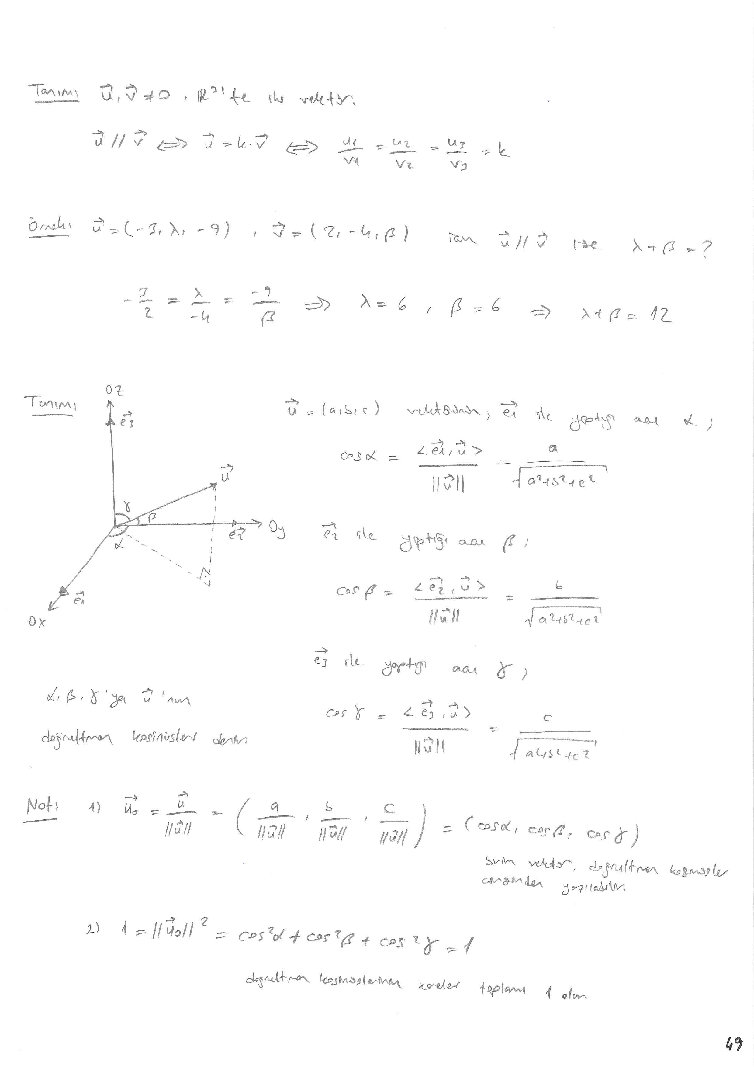 Analitik Geometri 2 - 049