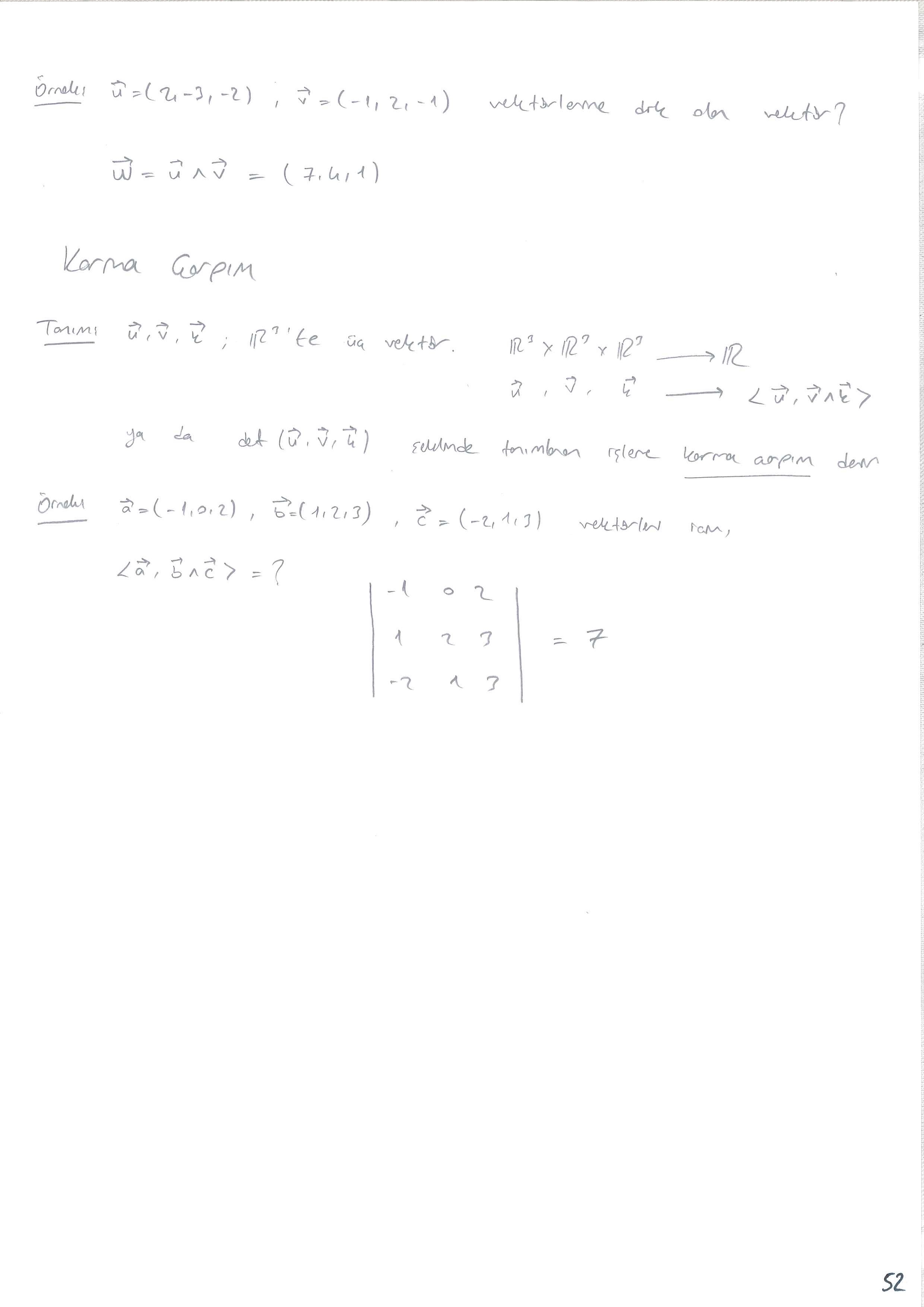 Analitik Geometri 2 - 052