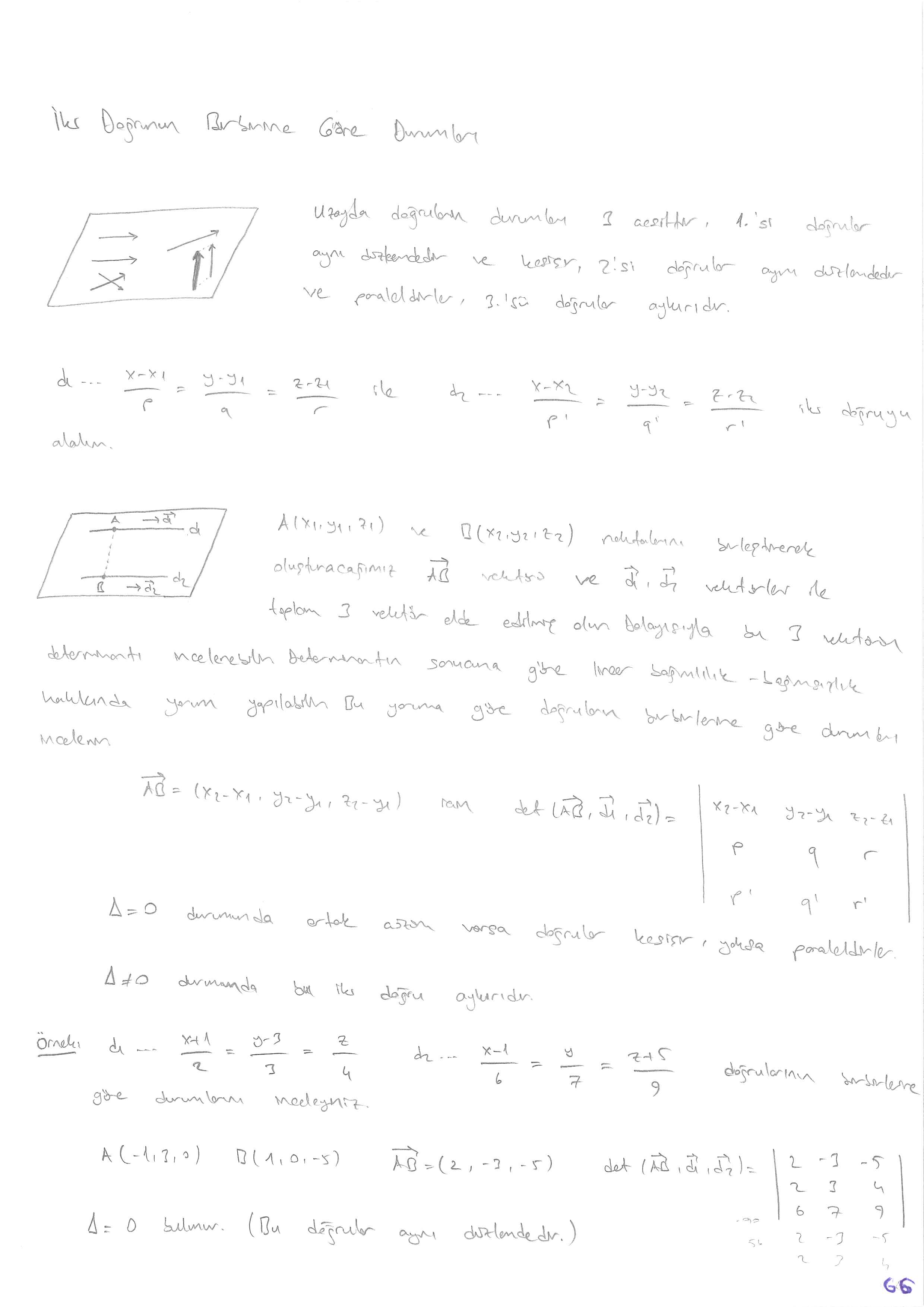 Analitik Geometri 2 - 066