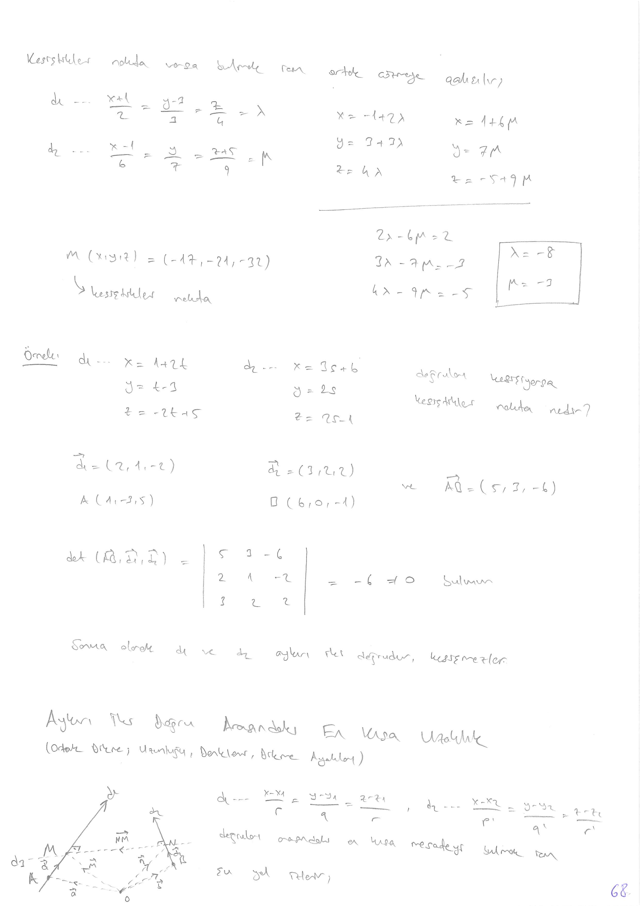 Analitik Geometri 2 - 068